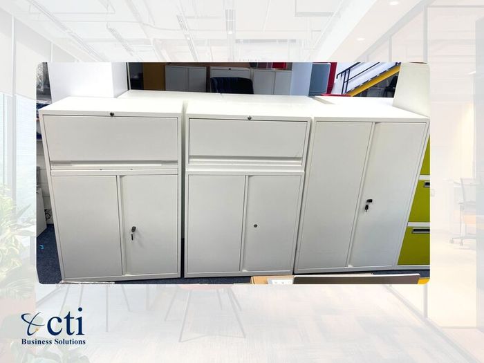 10 x Steel Storage Units - Grade A