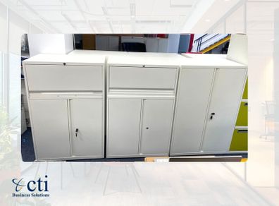 10 x Steel Storage Units - Grade A