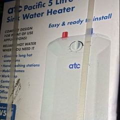 water heater under sink 5L brand new