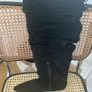 Duo Boots - black suede long boots Image 3