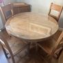 Oak Table and Chairs Image 5
