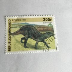 Congo Stamp - Dinosaur