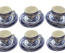 vintage blue willow