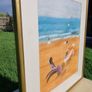 Large painting of a beach by John Gallagher Image 2