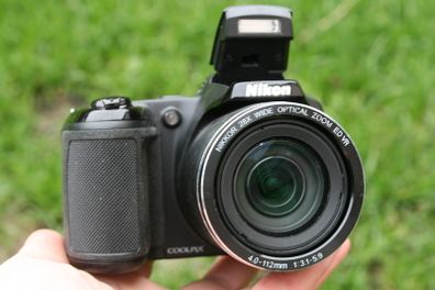 Nikon Coolpix L340 Camera - Black (20 MP, 28x Optical Zoom) 3-Inch LCD