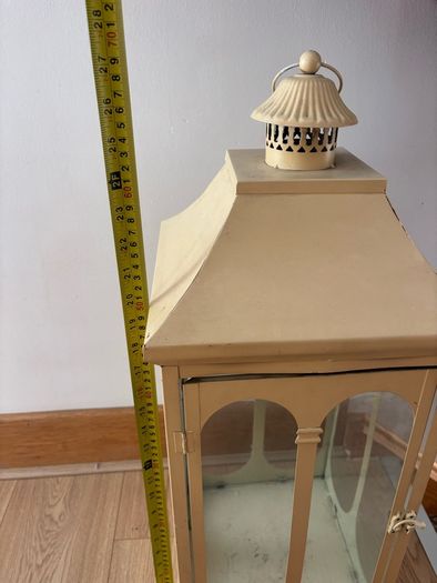 Large Metal Outdoor or Indoor Lantern