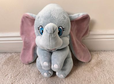 Ty Sparkle Disney Dumbo Plush Elephant NOT Working approx. 25 cm. Used Please see photos
