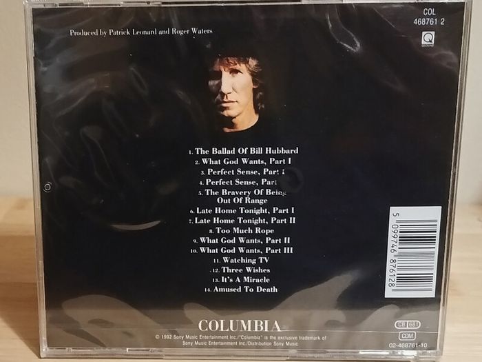 Rodger Waters Amused to Death CD Album