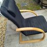 Wooden moulded chair Image 3