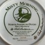 Vintage Misty Morning Plate North American Ducks Rod Lawrence Image 4