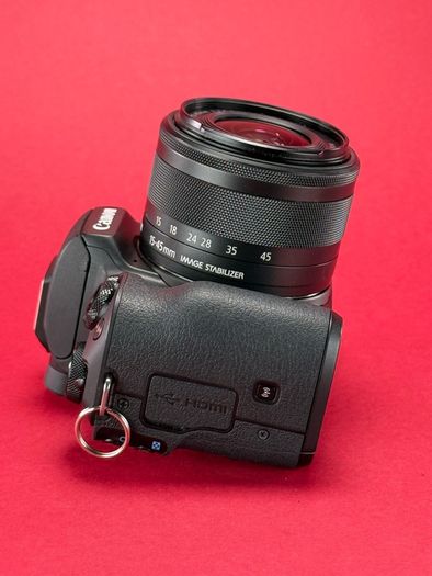 Canon EOS M50 Mirrorless Digital Camera with EF-M 15-45mm Lens