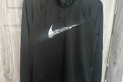 Black Nike Quarter Zip - M