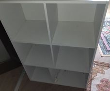 Free storage shelves one shelf damaged