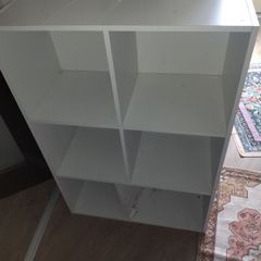 Free storage shelves one shelf damaged