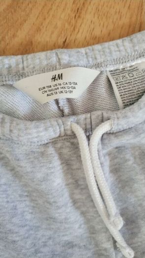H&M girls wide leg joggers