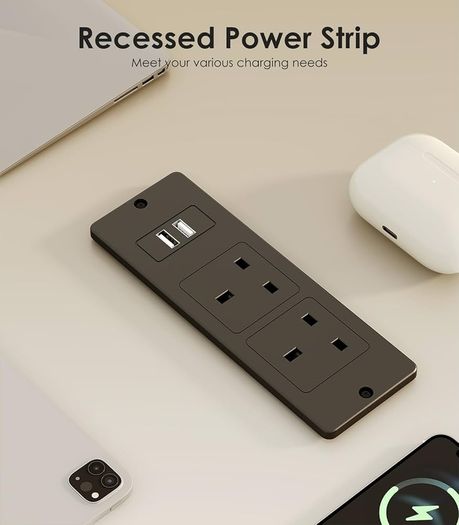 Electric Standing Desk, 120 x 54cm Height Adjustable Desk with 3 Drawers, RGB LED Strip & Charging Station for Home Office Computer Workstation, Computer Table with Monitor Stand, White