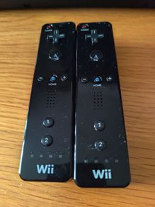 Nintendo Wii controller black