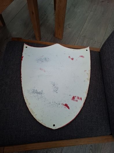 Liverpool Cast Metal hand painted shield
