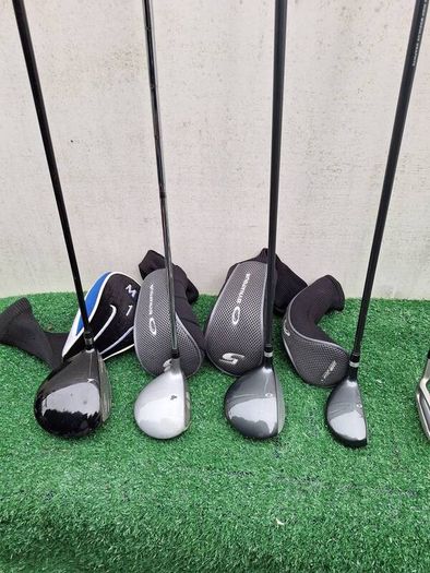 Golf clubs, full set and bag