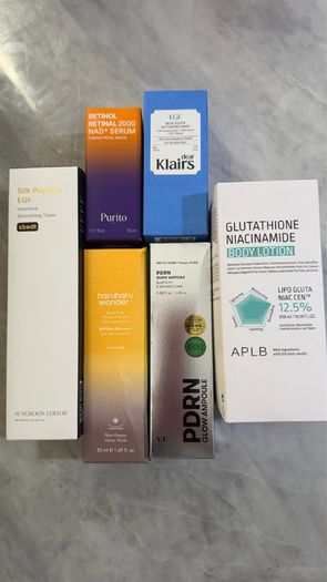 Viral Korean skincare and haircare new