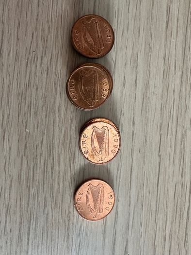 Lot of high grade Irish 1p (10 coins)