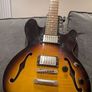 Vintage advance A3 semi hollow electric guitar Image 7