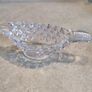 Rare find Small OLD Glass Sauce Boat Image 5