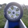 alloy wheels and tyres 14" price  per wheel Image 2