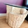 2 x Stone coffee tables Image 8