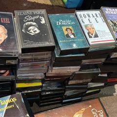 X103  audio tapes and boxes