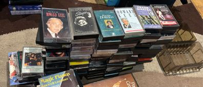X103  audio tapes and boxes