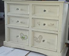 Painted Chest Of Drawers