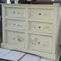 Painted Chest Of Drawers
