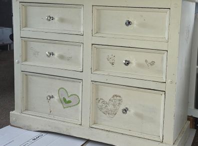 Painted Chest Of Drawers