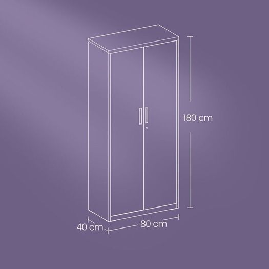 Multi purpose storage cabinet (Matt black) - FREE DELIVERY