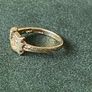 Buckle ring 9ct solid gold Image 2