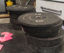 160kg of Bumper Plates