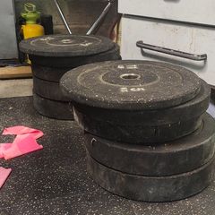 160kg of Bumper Plates