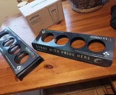 Guinness line out tray