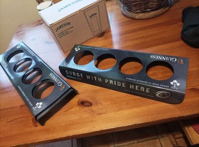 Guinness line out tray