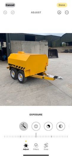 Mobile Diesel tank