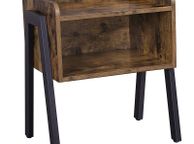 main image for ad Side Table Nightstand Retro Rustic Chic Wood Look- FREE DELIVERY NATIONWIDE