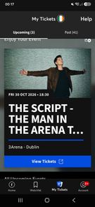 The script tickets
