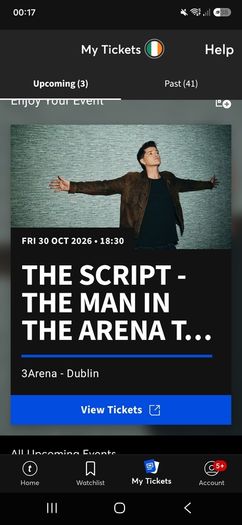 The script tickets