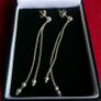 Vintage Sterling Silver 925 -  2 Strand Balls Drop Earrings 2,63g Image 4