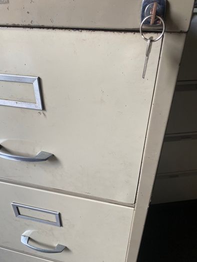 filing cabinets