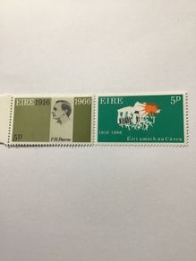 Irish Stamp , Old, Easter Rising and P.Pearse 1966. MINT