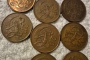 Old 2p coins