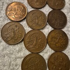 Old 2p coins