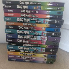 Dogman books x 16 Dav Pilkey
